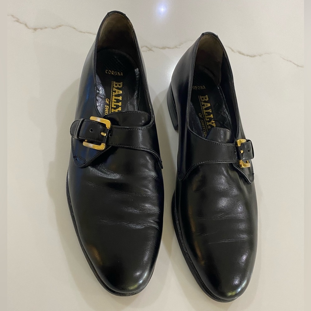 Men’s Bally Corona with Gold Buckle